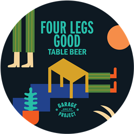 Garage Project Four Legs Good 2.5% 20L