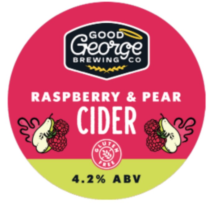 Good George Raspberry & Pear Cider 4.2% 50L