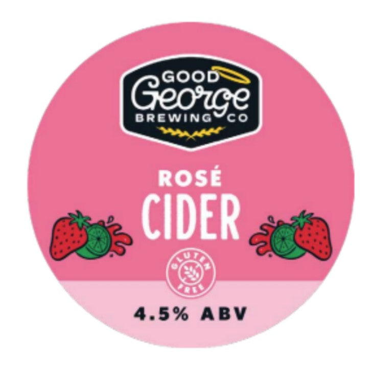 Good George Rose Cider 4.5% 50L