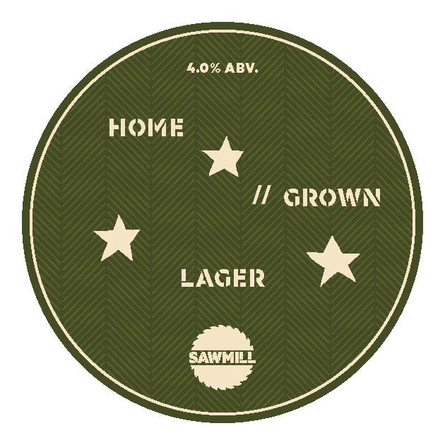 Sawmill Homegrown Lager 4% 50L