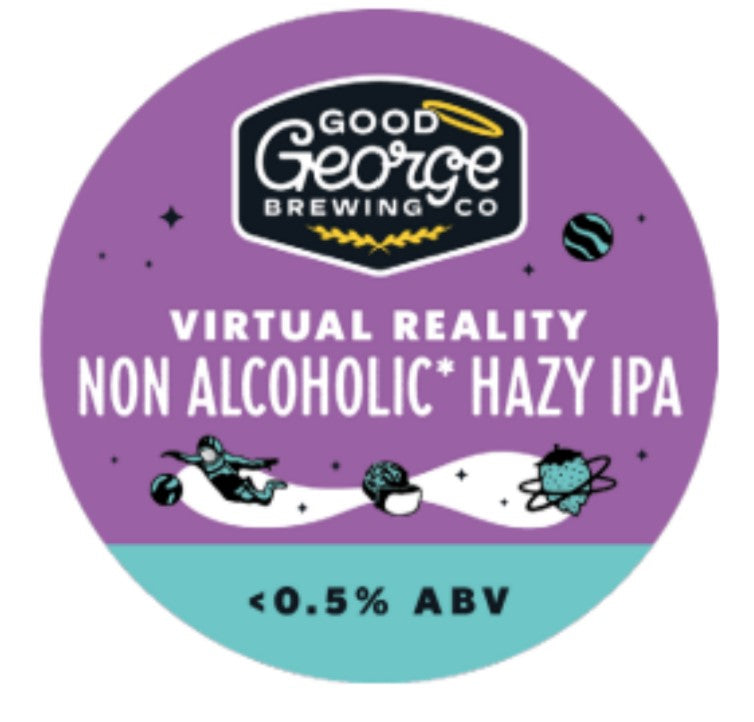 Good George Virtual Reality Non Alcoholic Hazy 0% 50L