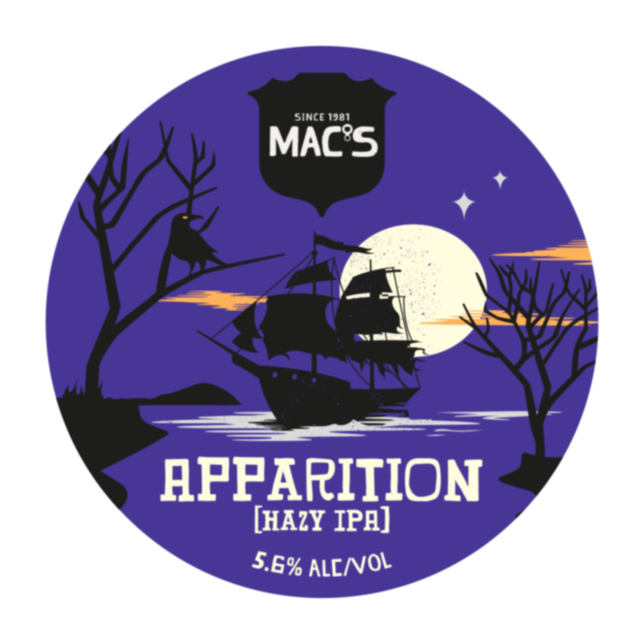 Mac's Apparition Hazy IPA 5.6% 25L