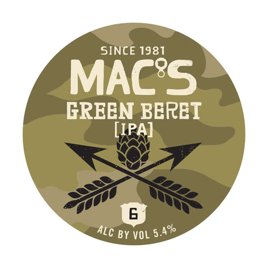 Mac's Green Beret IPA 5.4% 25L