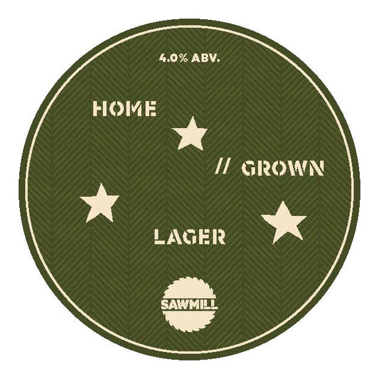 Sawmill Homegrown Lager 4% 50L
